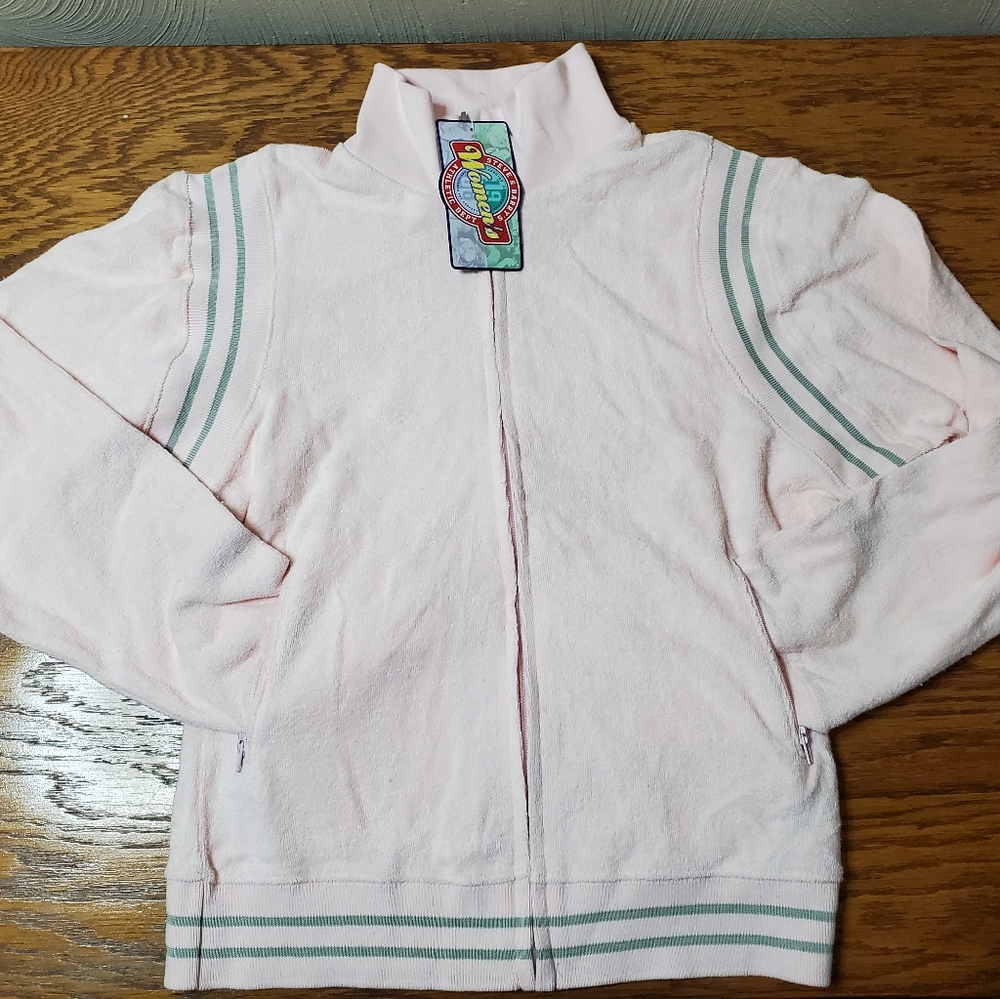 Steve & Barry's Junior's Track Suit Jacket, Sz M, NWT